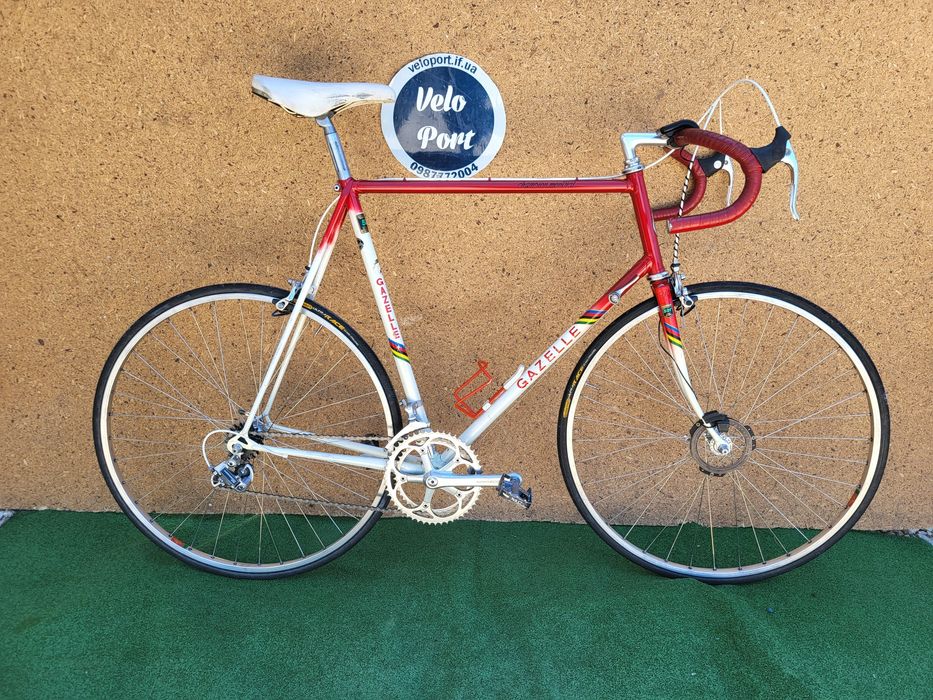 Шосейний вінтажний велосипед Gazelle Champion mondial/Shimano 600/Mavi