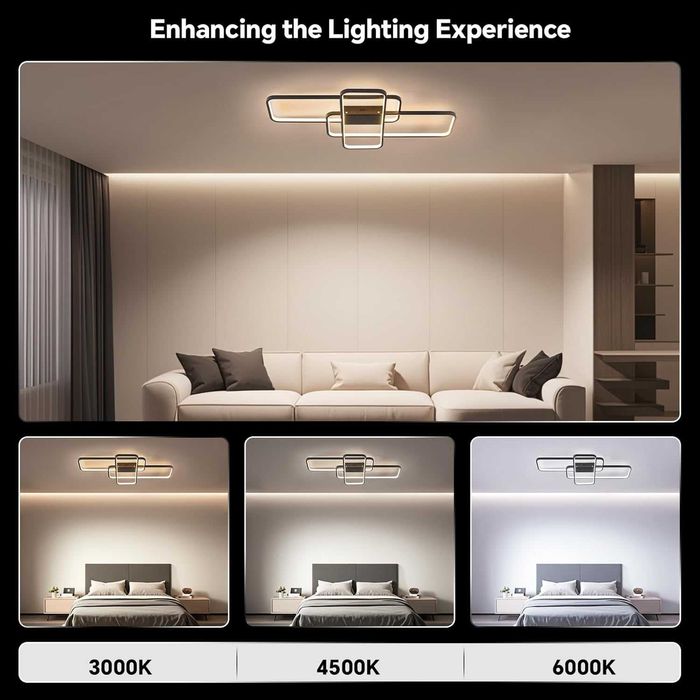 Розумний світлодіодний стельовий світильник BAYHT, 70 Вт 5600 лм