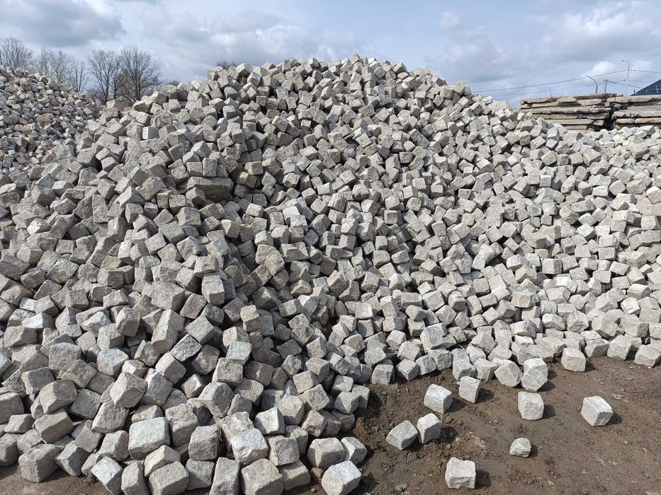 Kostka granitowa - cena za 1 tonę
