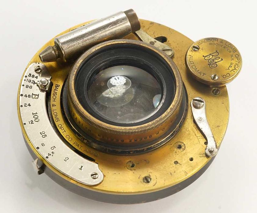 Obiektyw Bausch & Lomb serie III /2 No. 74437 F= 180 mm 1889 rok