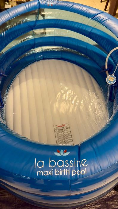Piscina de Parto La Bassine Maxi Regular – Kit Completo (usada 1x)
