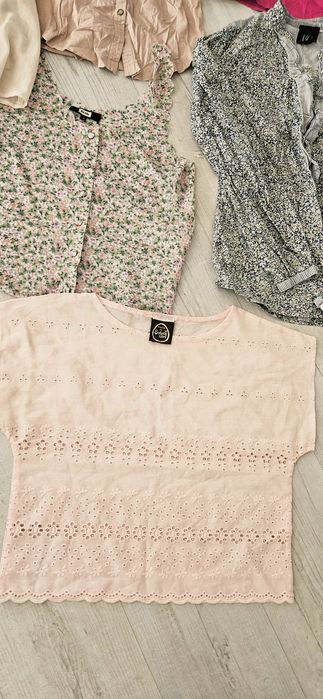 Zestaw sukienki bluzki koszule