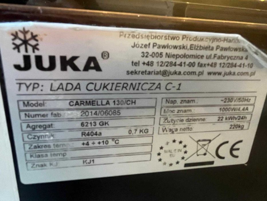 witryna cukiernicza ,przedsprzedaż