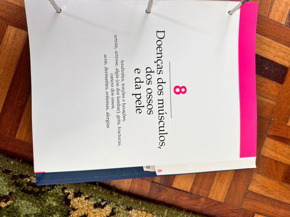 Coleção de livros sobre saúde