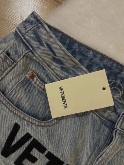 Vetements baggy jeans