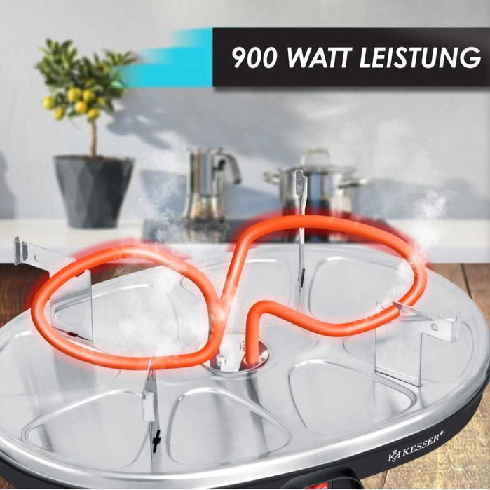 Grill Elektryczny Raclette na 8 osób płyta kamienna KESSER 900W