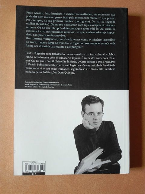 Livro: Transatlântico de Paulo Nogueira
