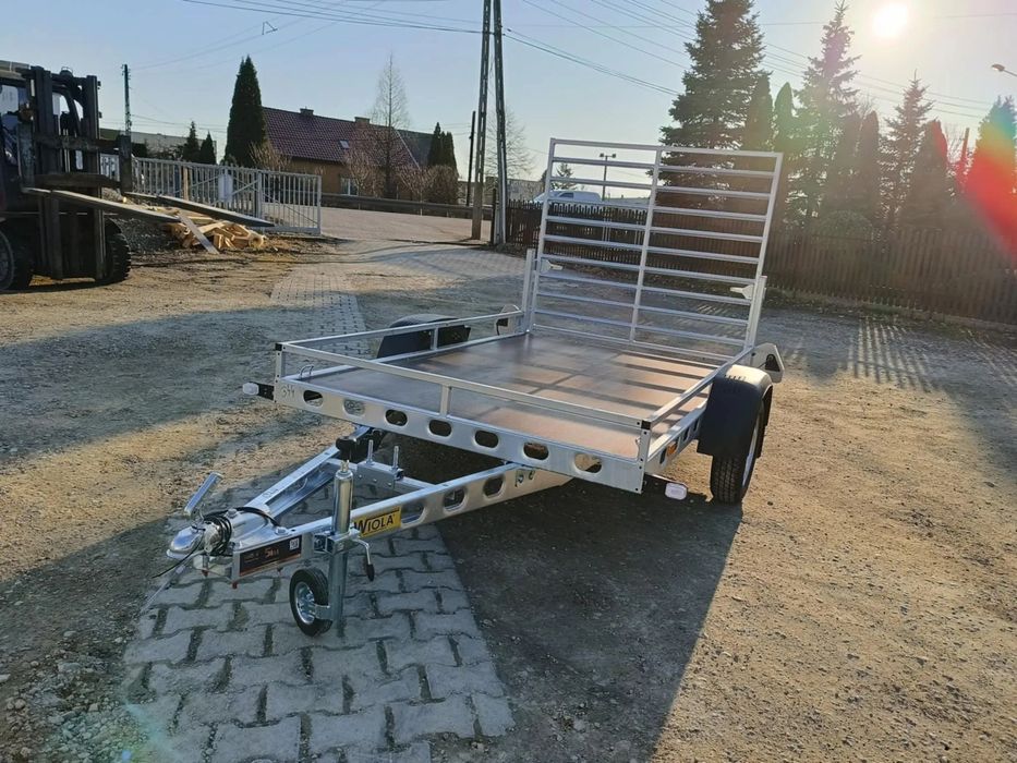 Wiola QUAD W-600Q1N 252x152 750 DMC  Przyczepa do przewozu quada traktorka kosiarki NAJAZD DOSTAWA RATY