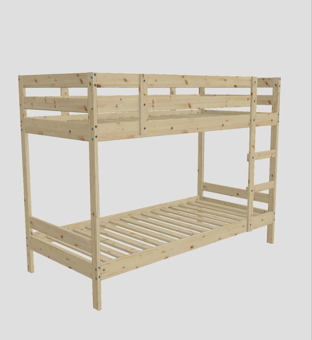 MYDAL IKEA Bunk Bed + SULTAN Mattresses (optional) – Excellent condition64285475542273123