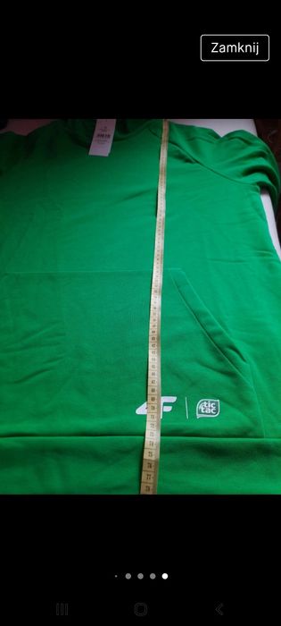 Bluza zielona 4F XXL