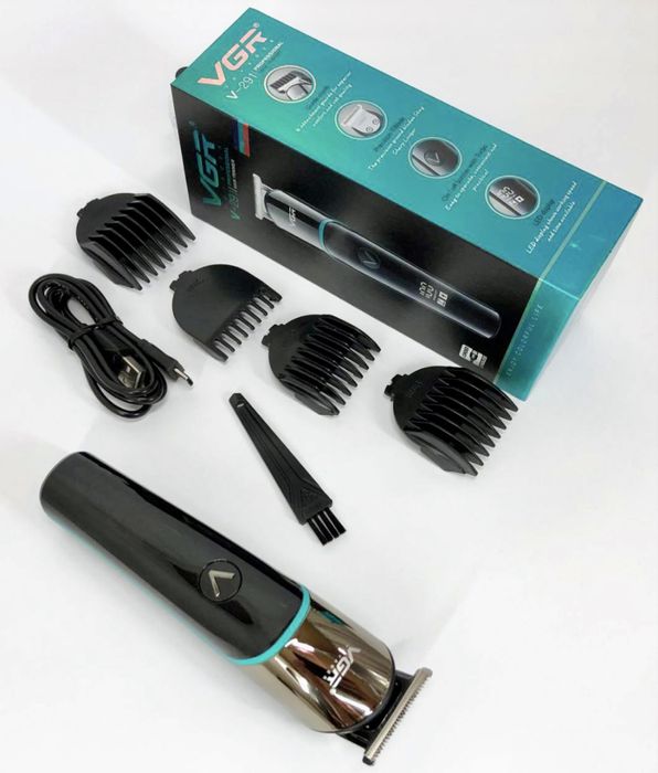 Тример, триммер vgr v 291 за зниженою ціною. Стрижка бороди голови.