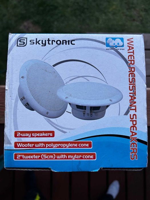 Głośniki wodoodporne nowe komplety Skytronic 125.032