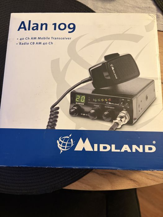 CB  Midland Alan 109 z antena