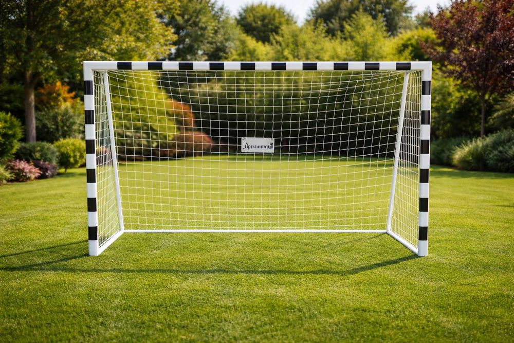 NOWA BRAMKA PIŁKARSKA Do Piłki Nożnej 300x160x90cm Przenośna Duża Metalowa Mocna Dla Dzieci I Dorosłych WYSYŁKA OKAZJA