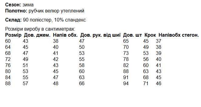 Теплий костюм велюр рубчик на флісі 110-158 см штани велюровий палацо