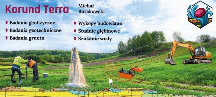Badania geologiczne, opinia geotechniczna, geolog, studnie głębinowe