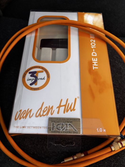 Van den hul D-102 mk3 3t interkonekt rca