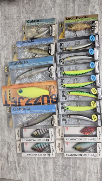 Розпродаж воблерів Jackall  Smith Salmo Pontoon 21 Megabass Duo.