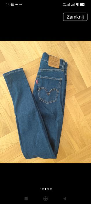 Levi's damskie Mile High Super Skinny ( 24/32 )