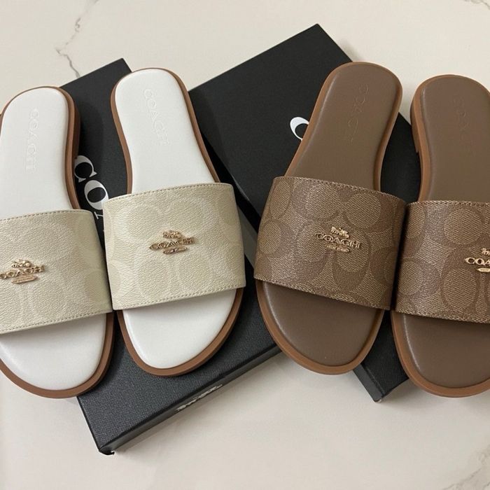 Шльопанці Coach , коач, коуч Ерме Гермес Hermes