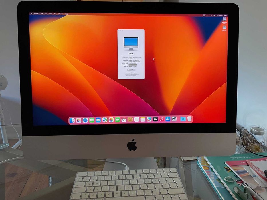 Apple iMac 21,5" Retina 4K 2017 | i5 | 32GB RAM | 2TB SSD | Radeon Pro 560 4GB