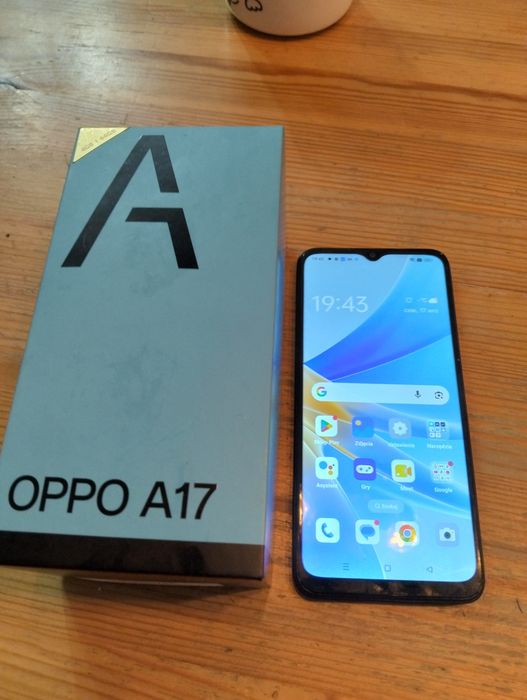 Oppo a17 stan bardzo dobry