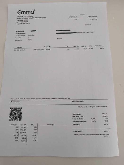 Cama de casal NORDLI IKEA 160 x 200 com 6 gavetas e cabeceiras Colchão EMMA quase novo (2026) Nordli novo 679 € Colchão novo 853 €