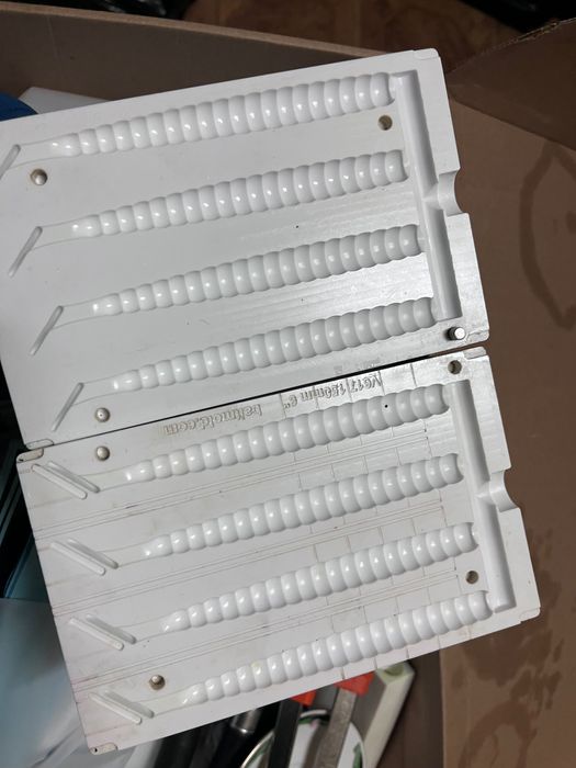 Moldes para amostras de pesca