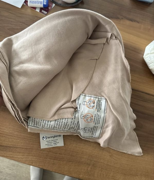 Chusta elastyczna lennylamb bezowa