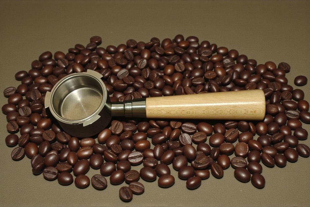 Бездонний портафільтр  на три вушка 51мм для кавоварок  del