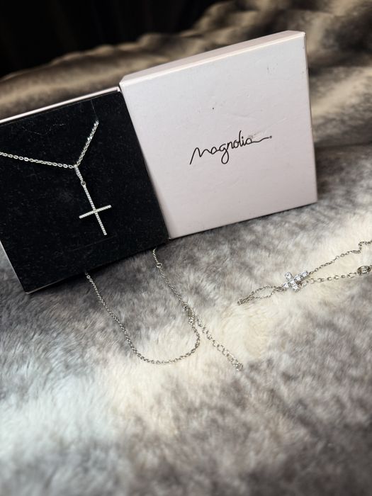 Colar + pulseira cruz NOVO