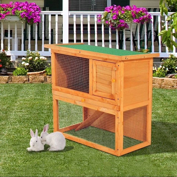 Coelheira de madeira Nova