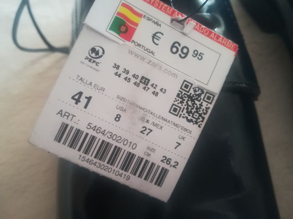 Sapatos novos........