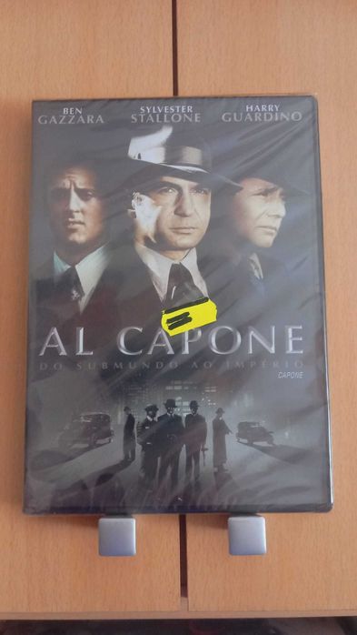 Dvd NOVO AL CAPONE SELADO Filme Ben Gazzara Sylvester Stallone Legd PT
