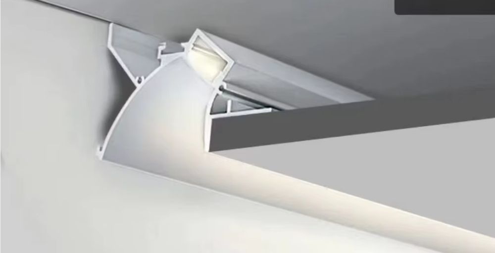 Perfil Embutir Pladur com Difusor 2m