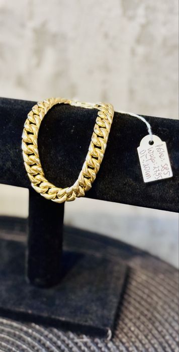 Bransoletka Pancerka złota 585 27.9 g 20cm