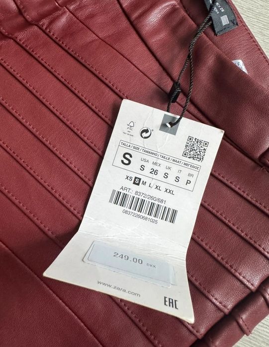 Leginsy Zara rozmiar 36 nowe
