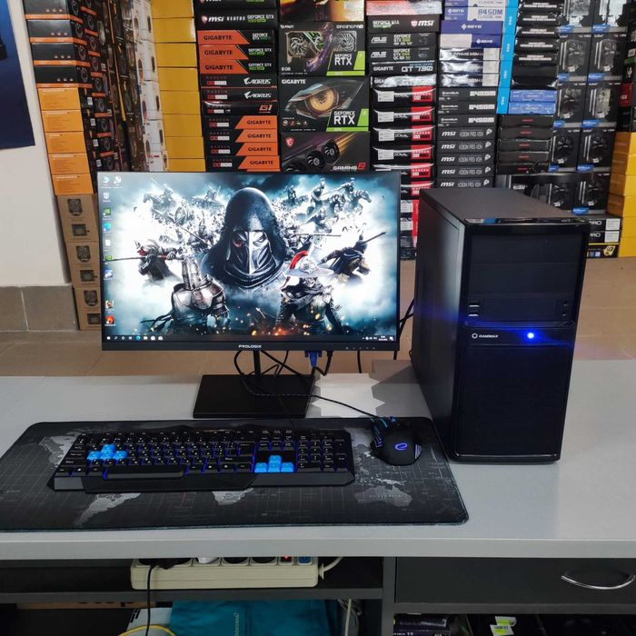 Ігровой Компютер ПК Intel Core i7, GTX 1050 Ti 4GB, 16GB DDR3, SSD+HDD