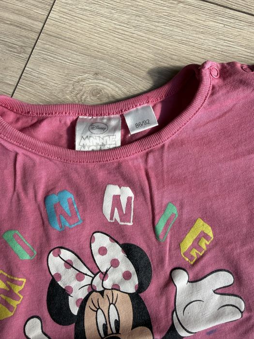 Paka bluzek zestaw t-shirt dziewczynka 92