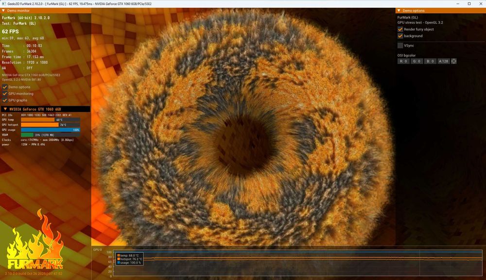 MSI GeForce GTX 1060 Gaming X 6GB