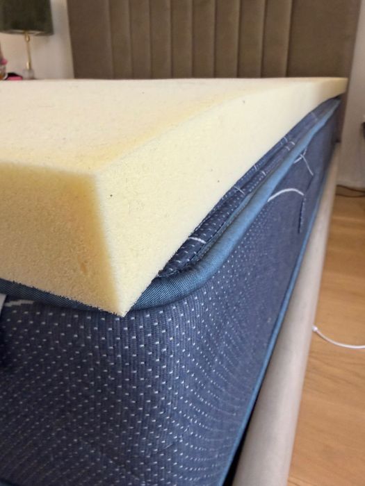 Memory foam mattress toper 160x200