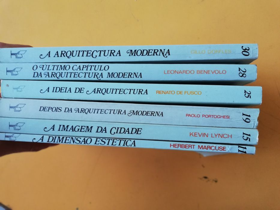 6 livros Coleção arte e comunicação (Edições 70)