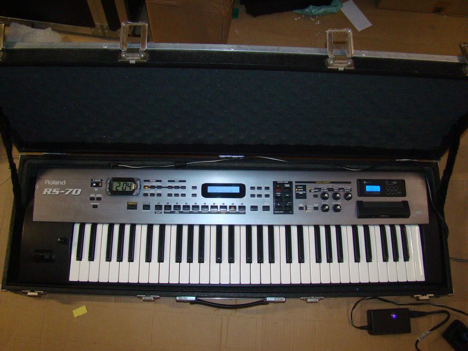 Keyboard Roland RS-70 syntezator z pokrowcem