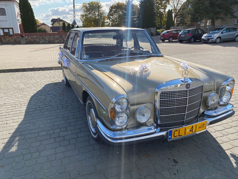 Auto do ślubu Mercedes W108 samochód do ślubu