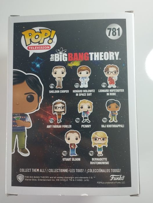 POP FIGURE - Raj Koothrappali 781