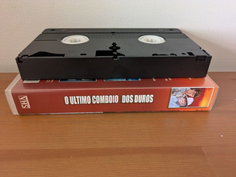 VHS " O Ultimo Comboio dos Duros " 1987 (Opt. Estado)