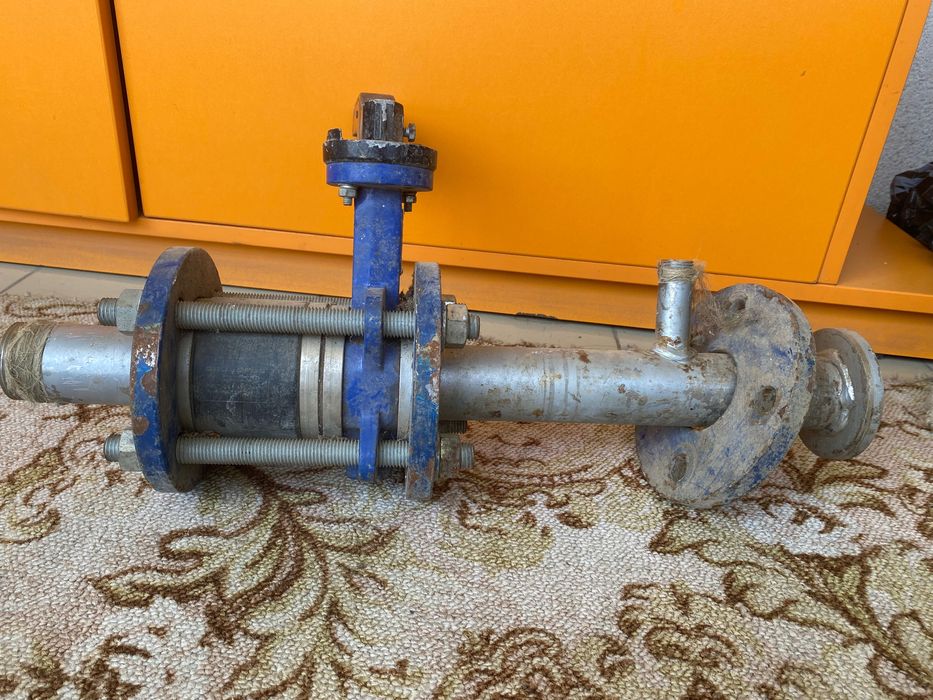 AYVAZDN40 Засувка батерфляй з флянцями,задвижка запорна арматура,кран