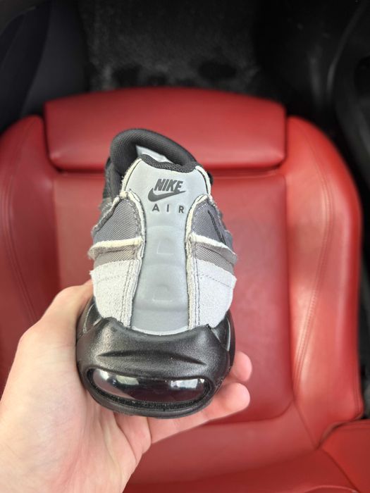 (ОПЛАТА ПІСЛЯ ОГЛЯДУ)Nike Air Max 95 x CDG Grey Найк Аір Макс 95