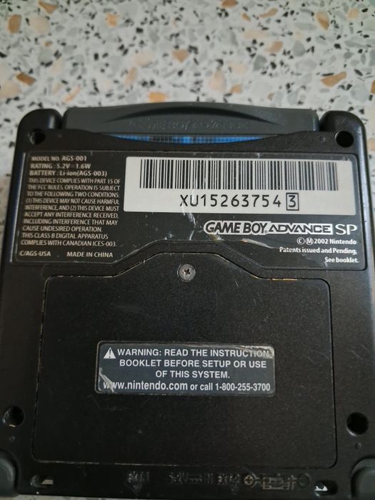 Nintendo gameboy advance sp ags-001