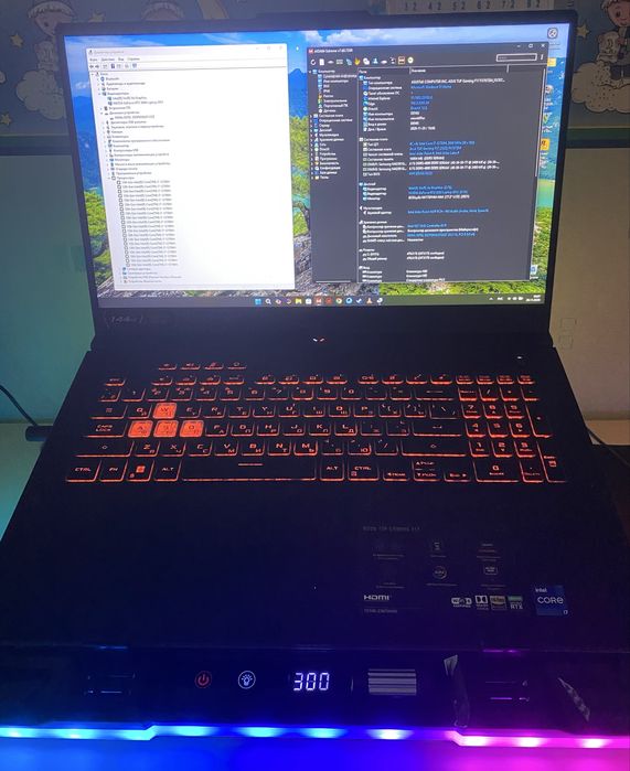 Asus tuf gaming f17/i7-12700h/RTX3060/16gbDDR5